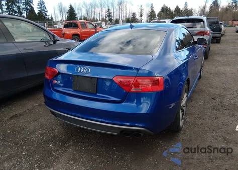 2016 Audi S5 3.0T Premium Plus z USA, uszkodzony, nr VIN WAUC4AFR9GA028376